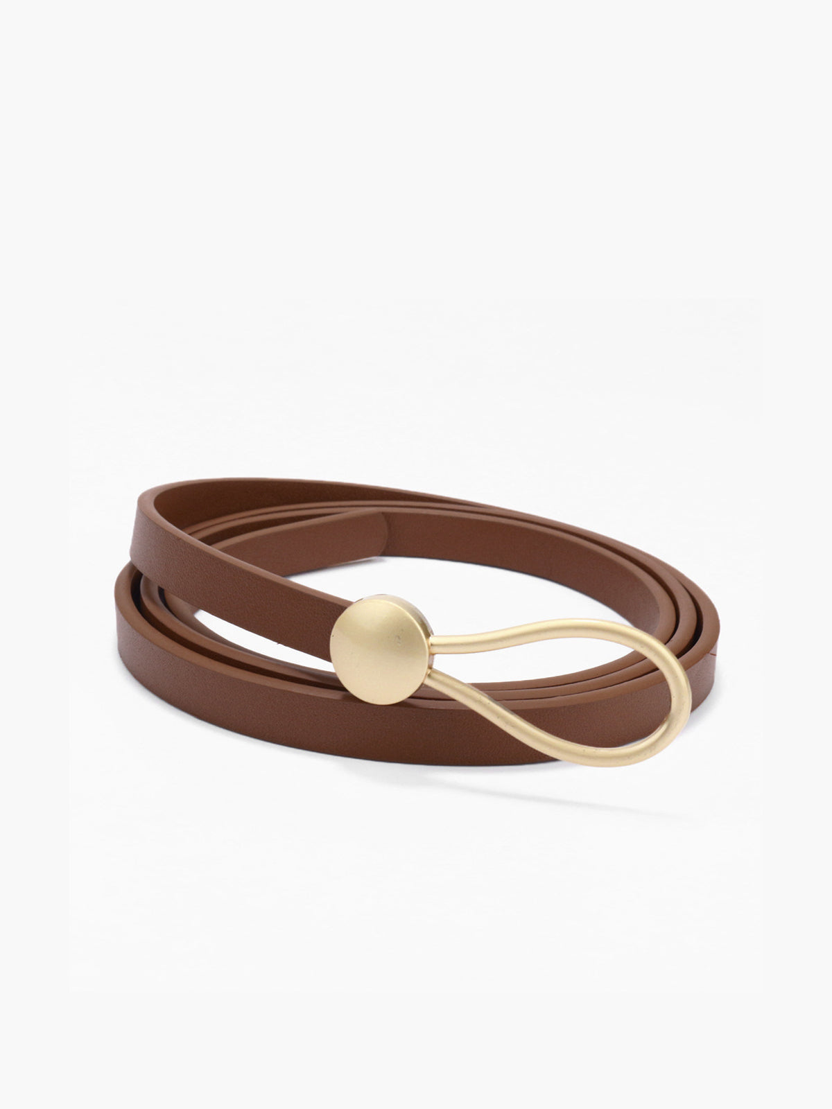 Ruœgy Ceinture Marron en Cuir Femme