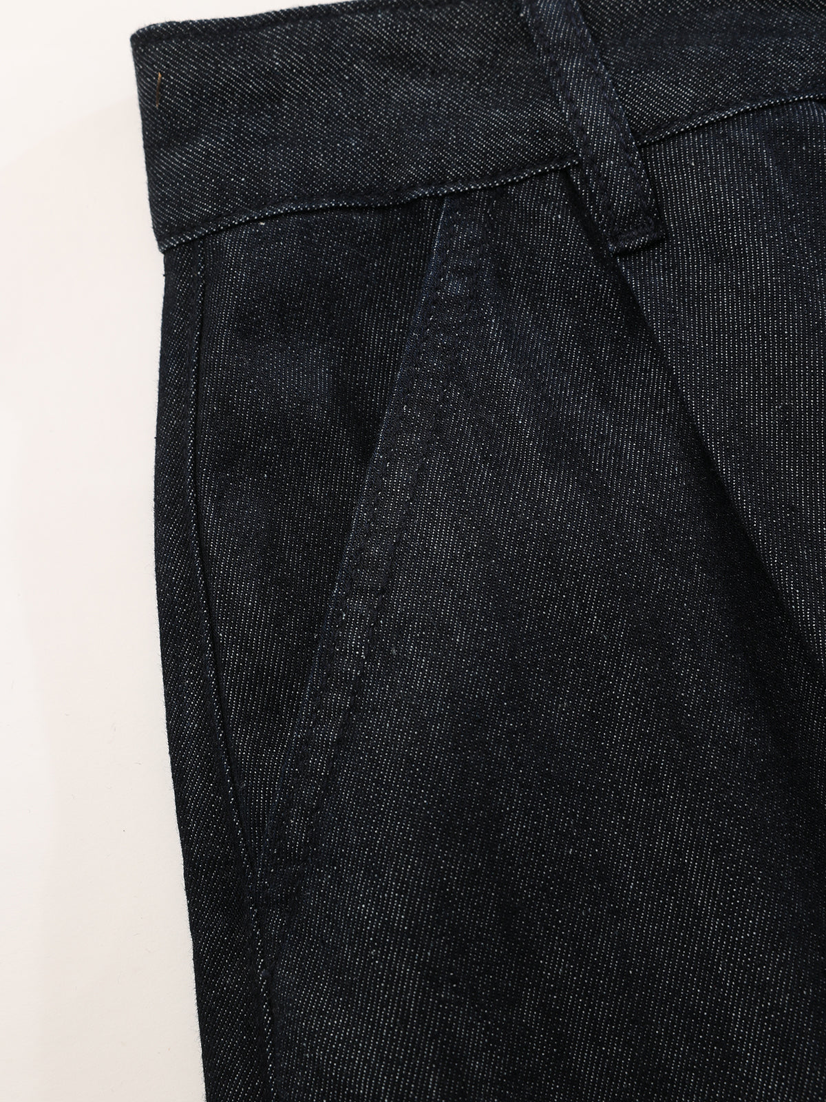 Ruœgy Jean Wide Leg Denim Taille Haute Femme