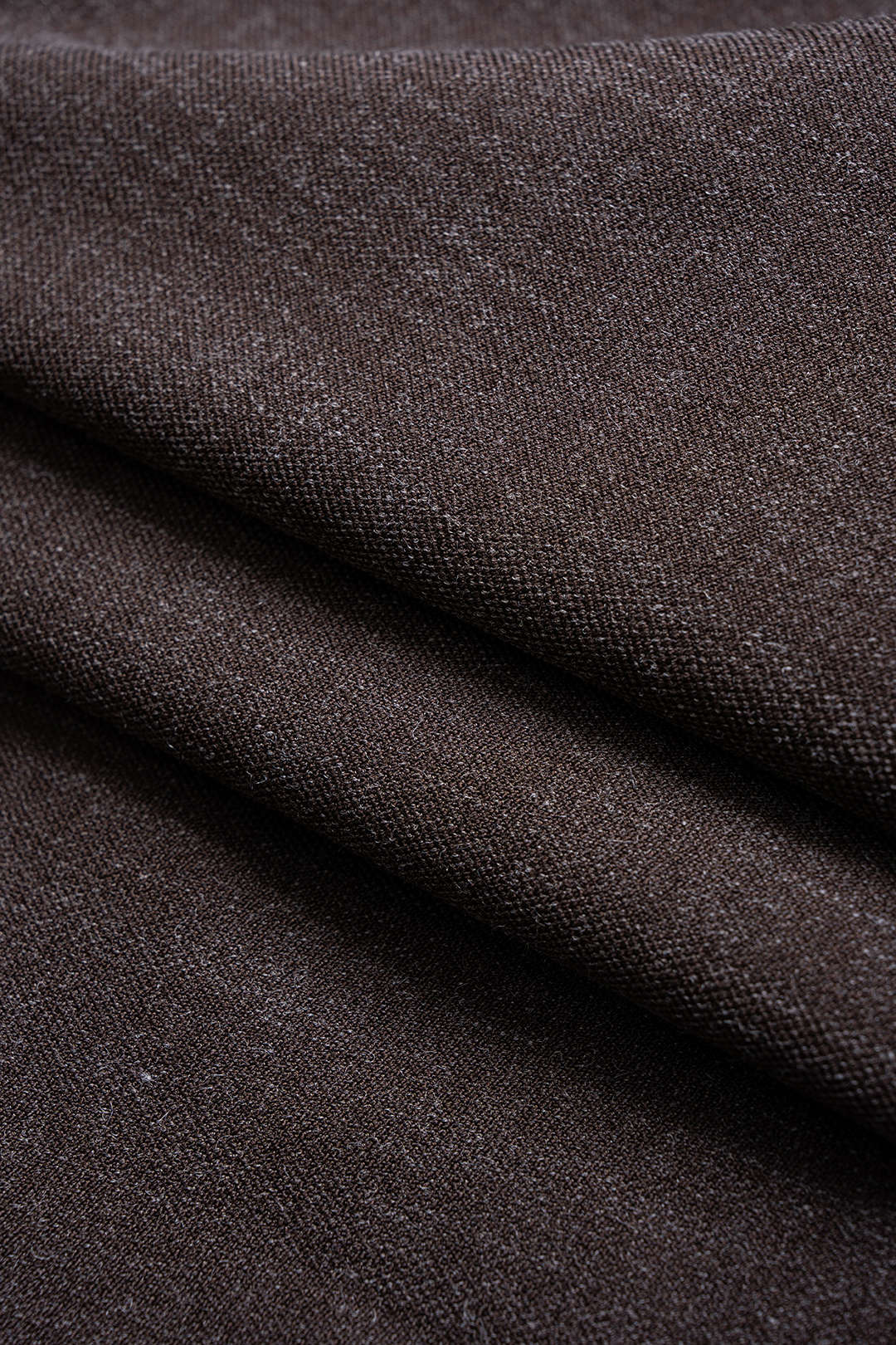 Blazer Femme Oversize en Sergé à Revers Crantés et Fermeture Boutonnée