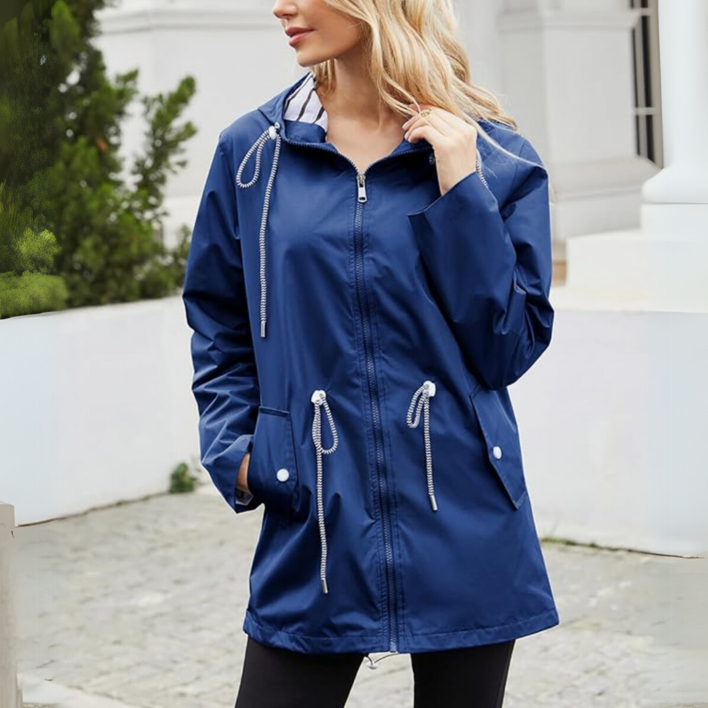 Ruœgy Parka À Capuche Zippée Femme