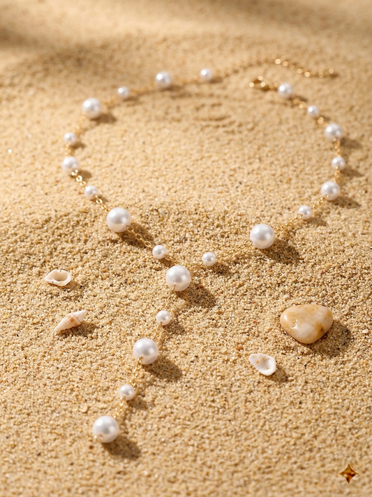 Ruœgy Collier Avec Perle Femme