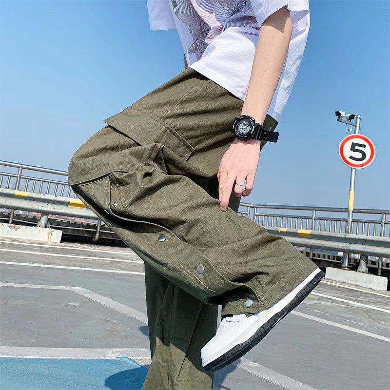 Pantalon Cargo Large à Poches Oversize Homme