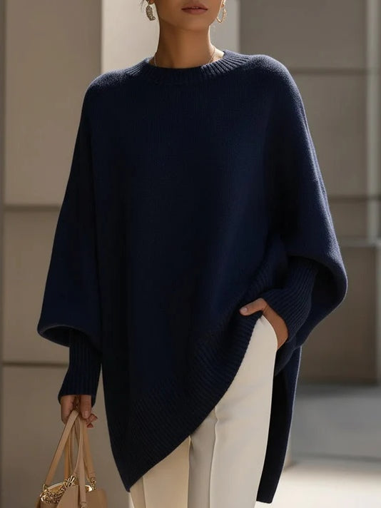 Pull Femme Oversize Élégant à Coupe Fluide et Confortable