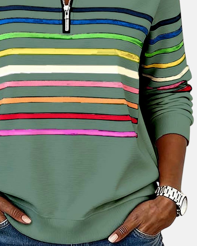 Ruœgy Sweat Zippé Femme