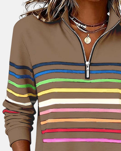 Ruœgy Sweat Zippé Femme