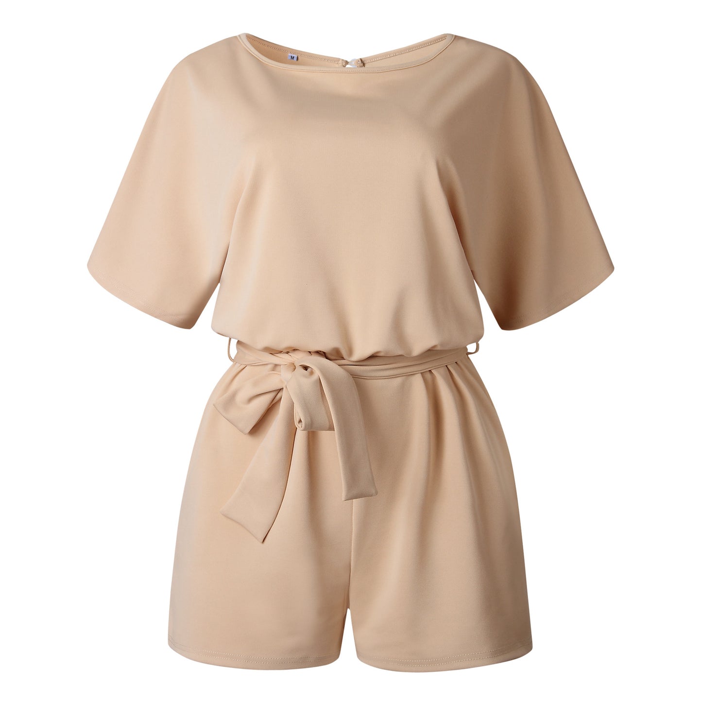 Ruœgy Combishort Ceinturée Manches Courtes Femme