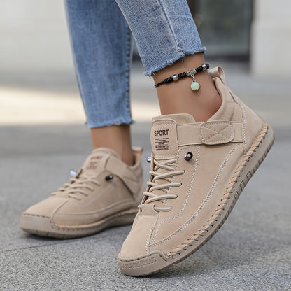 Ruœgy Baskets Montantes Orthopédiques à Lacets Femme