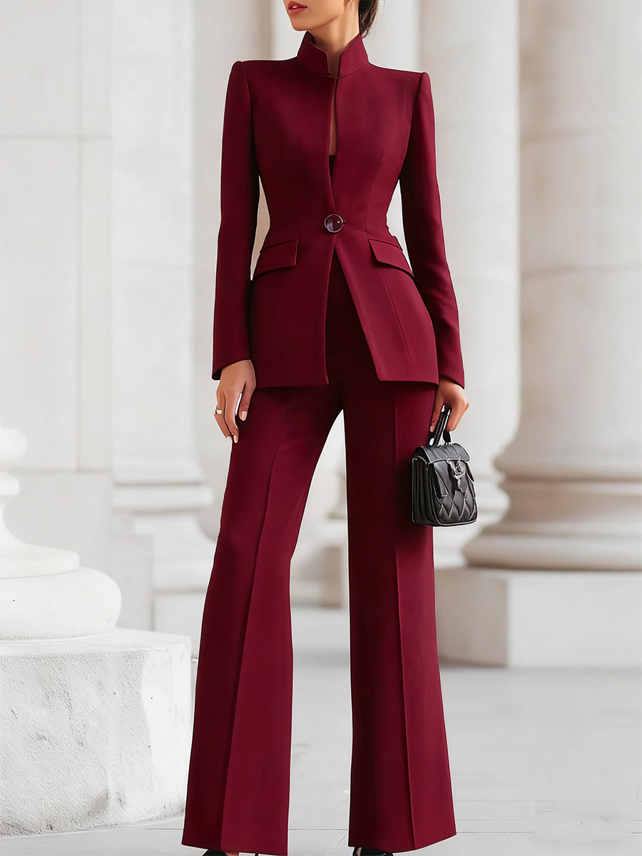 Ruœgy Ensemble Tailleur Manches Longues Femme
