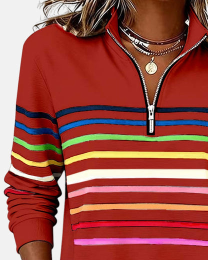 Ruœgy Sweat Zippé Femme