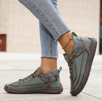 Ruœgy Baskets Montantes Orthopédiques à Lacets Femme