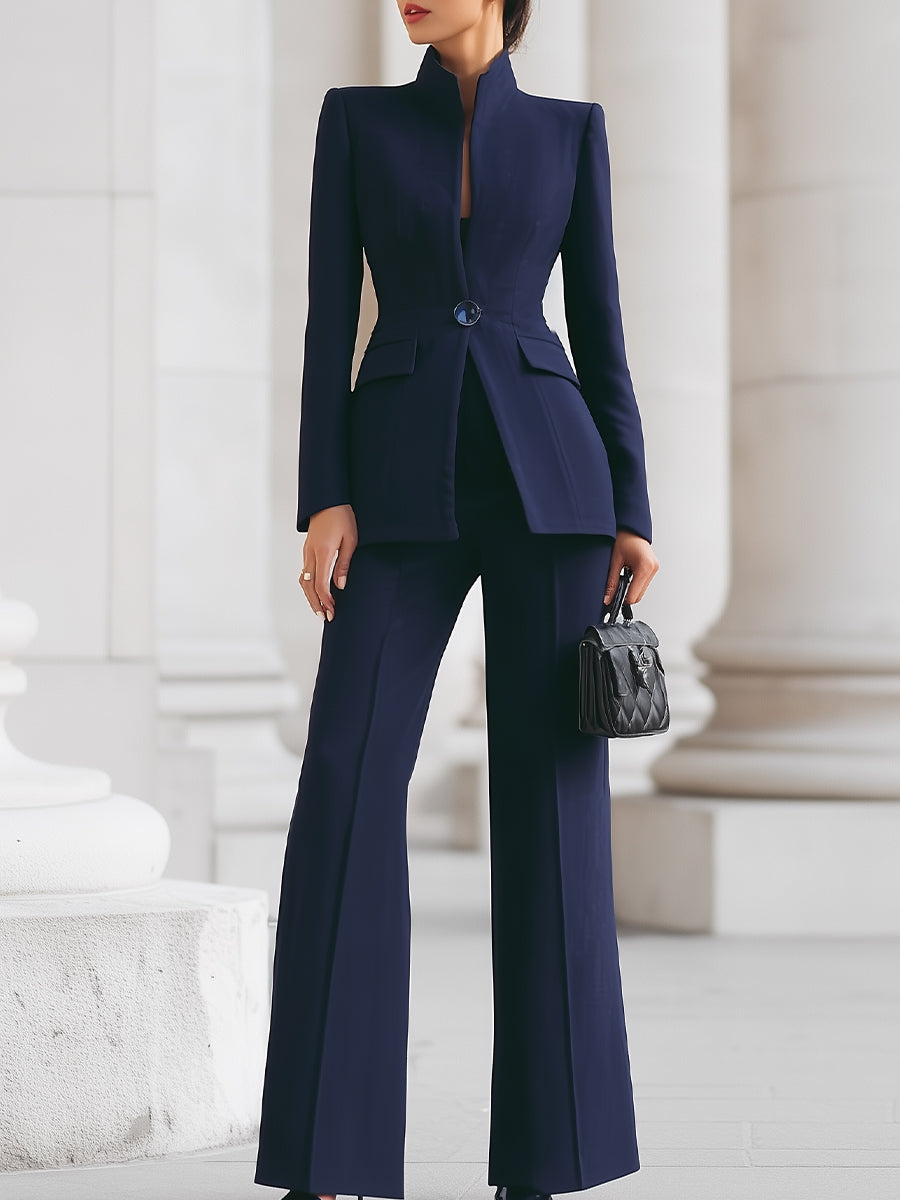 Ruœgy Ensemble Tailleur Manches Longues Femme