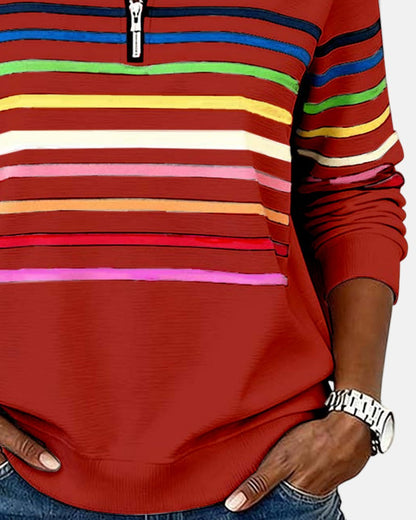 Ruœgy Sweat Zippé Femme