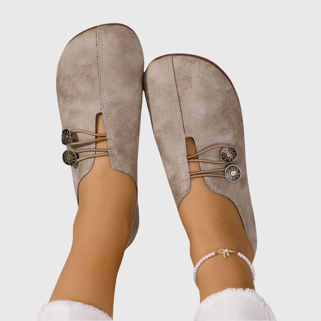 Ruœgy Mules Orthopédiques à Lacets en Suédine Femme