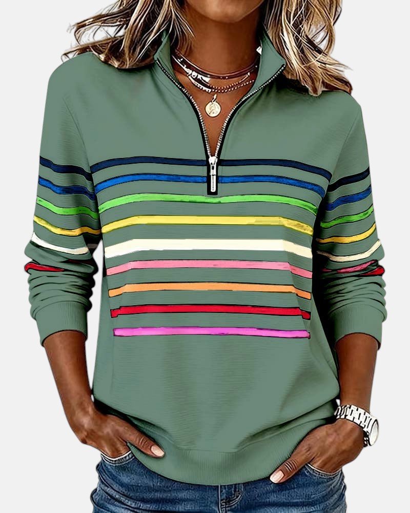 Ruœgy Sweat Zippé Femme