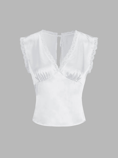 Ruœgy Ensemble Jupe Satin Femme