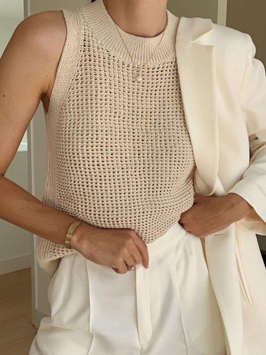 Ruœgy Sleeveless Knit Top