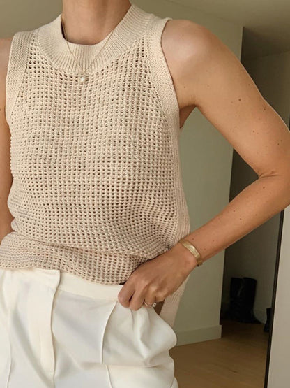 Ruœgy Sleeveless Knit Top