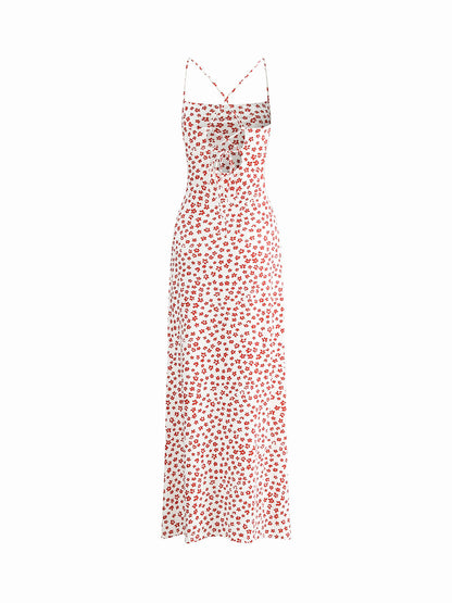 Ruœgy Robe d’été Longue Fleurie Femme