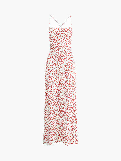 Ruœgy Robe d’été Longue Fleurie Femme