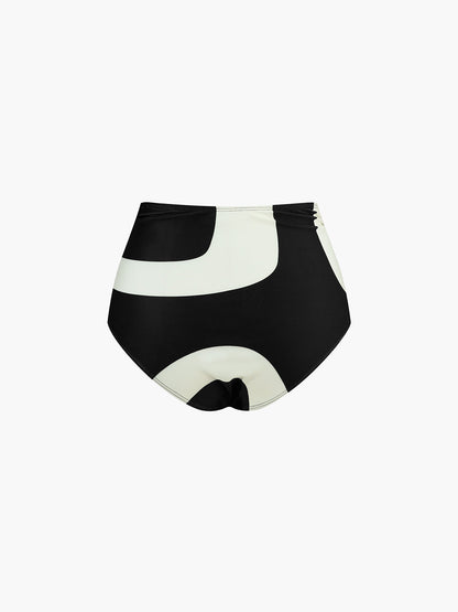 Ruœgy Bikini Asymétrique Bicolore Femme