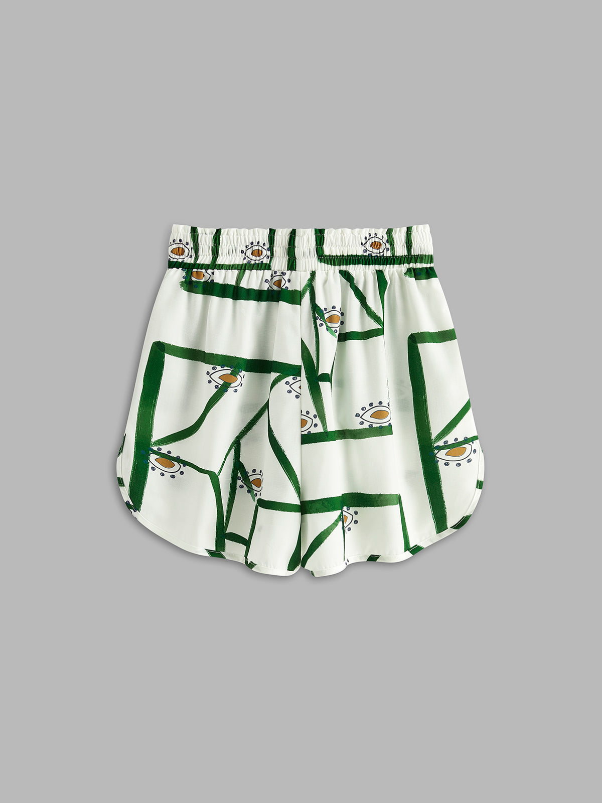 Ruœgy Print Drawstring Shorts Set