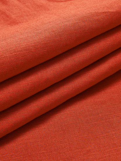 Ruœgy Robe Lin Col V Sans Manches Femme