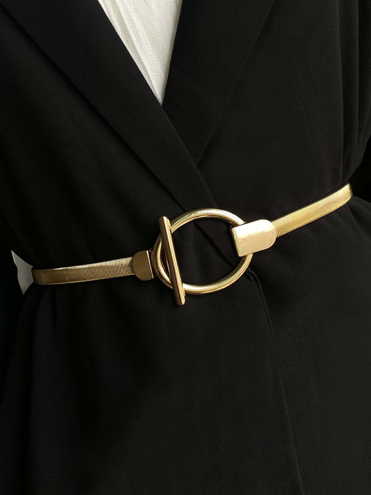 Ruœgy Elastic Lariat Slim Belt
