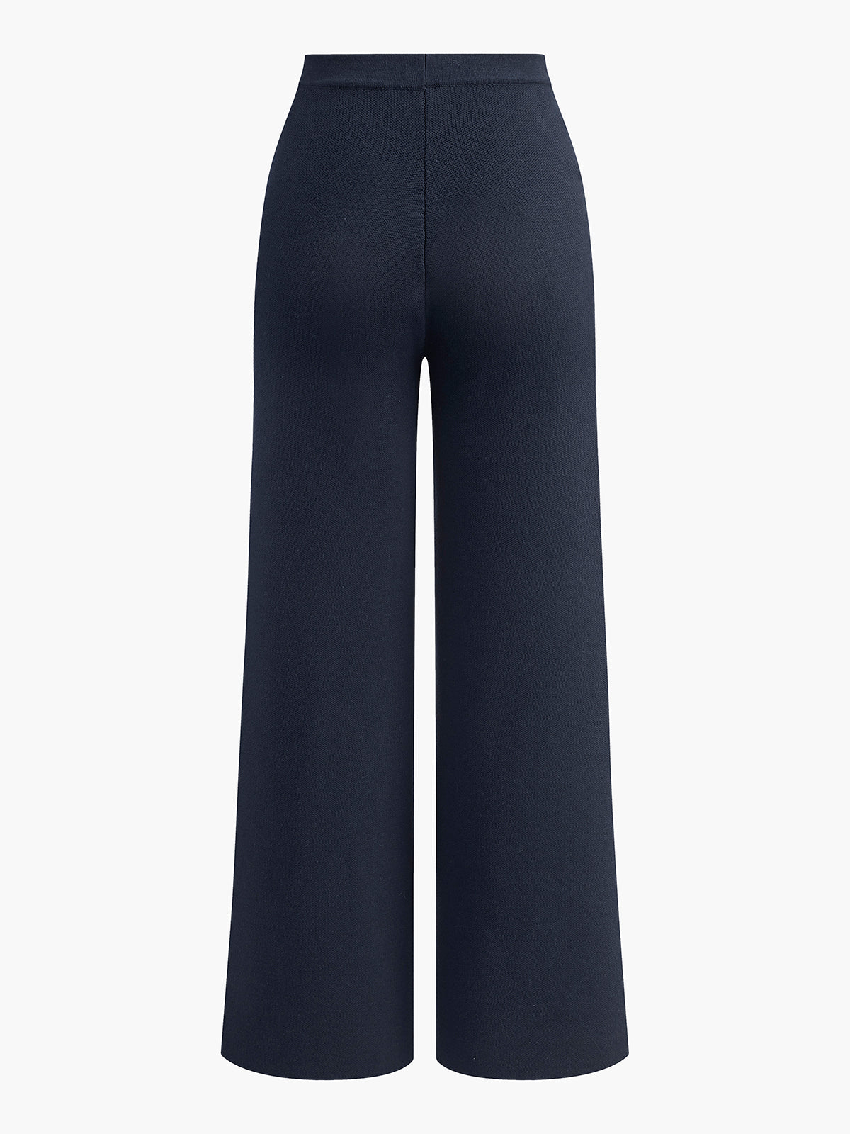 Ruœgy Pantalon en Maille Taille Élastique Femme