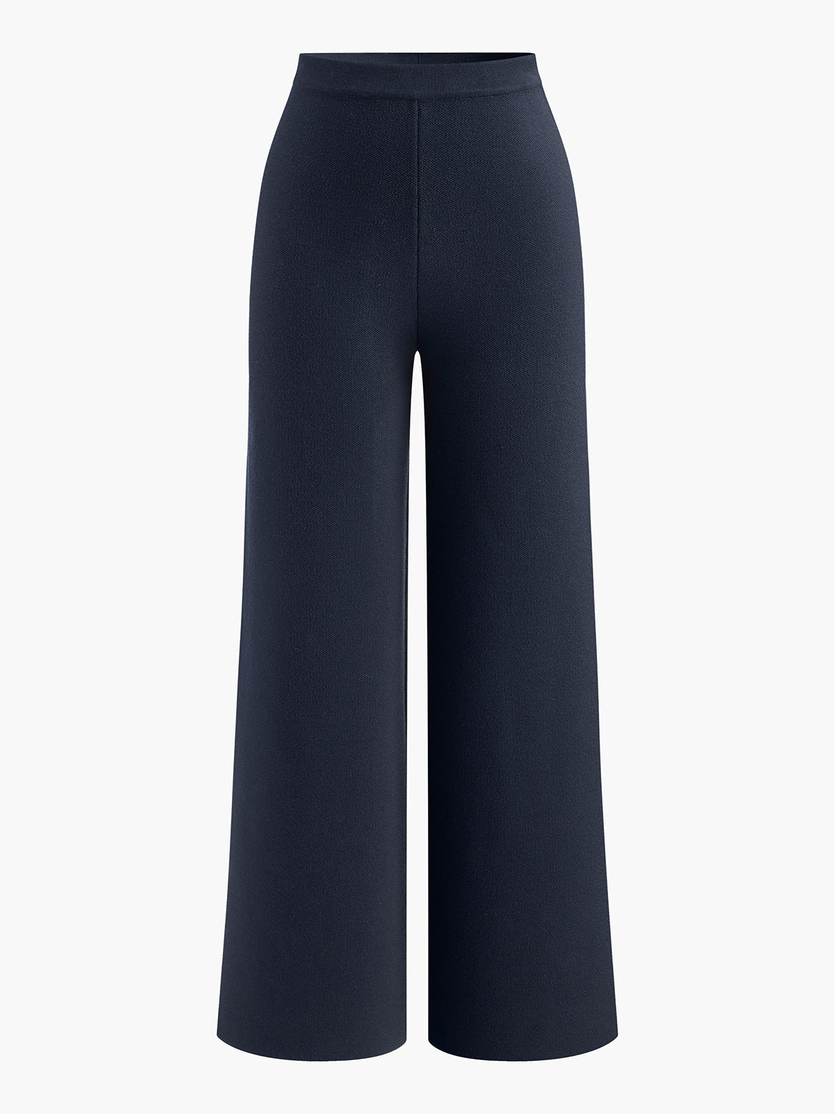 Ruœgy Pantalon en Maille Taille Élastique Femme