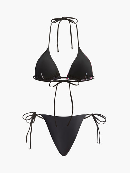 Ruœgy Maillot de Bain avec Jupe Fleuri Femme
