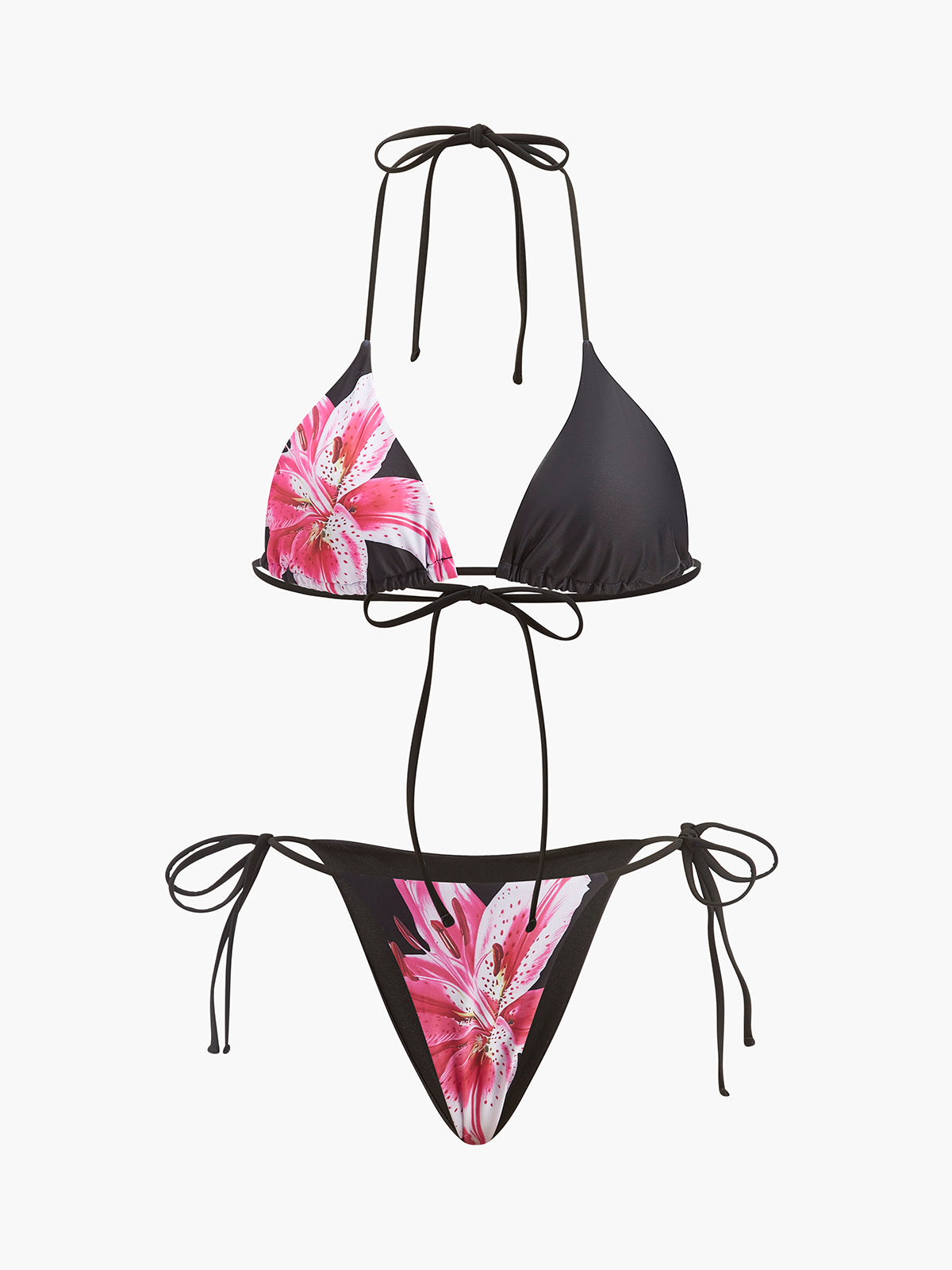 Ruœgy Maillot de Bain avec Jupe Fleuri Femme