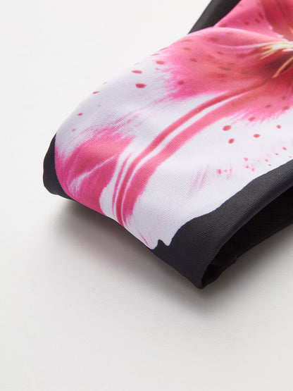 Ruœgy Maillot de Bain avec Jupe Fleuri Femme