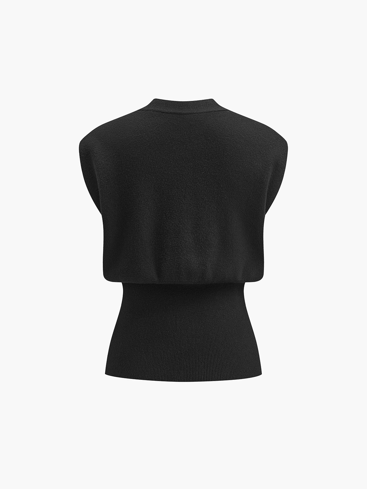 Ruœgy Sleeveless V Neck Sweater Vest