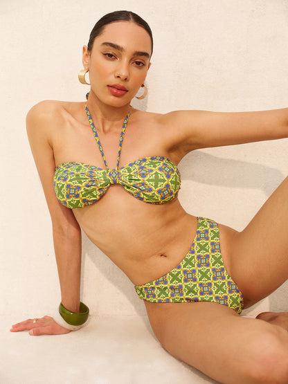 Ruœgy Bikini Triangle Imprimé Femme