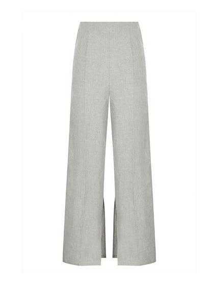 Ruœgy Ensemble Pantalon Boutonné Femme