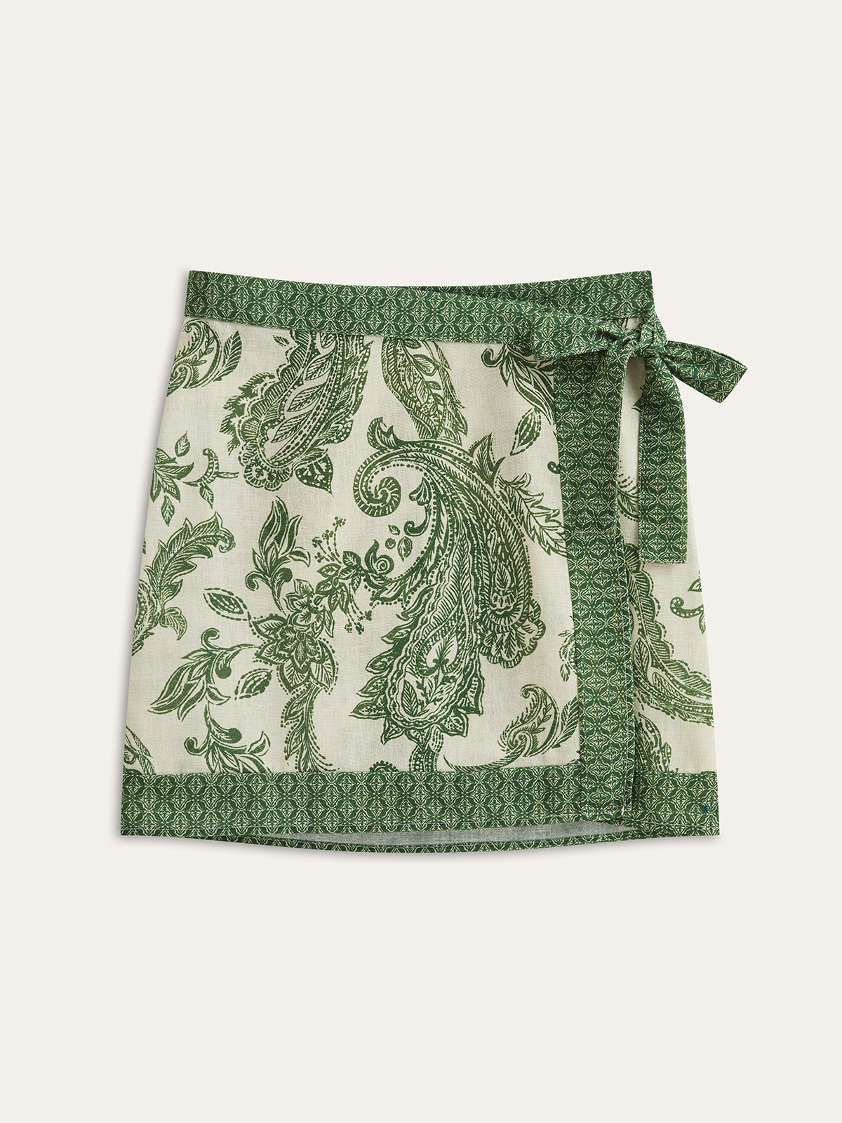 Ruœgy Paisley Wrap Skirt