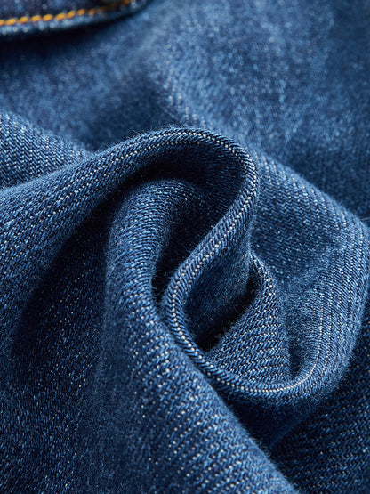 Ruœgy Robe en Jean Ceinturée Femme