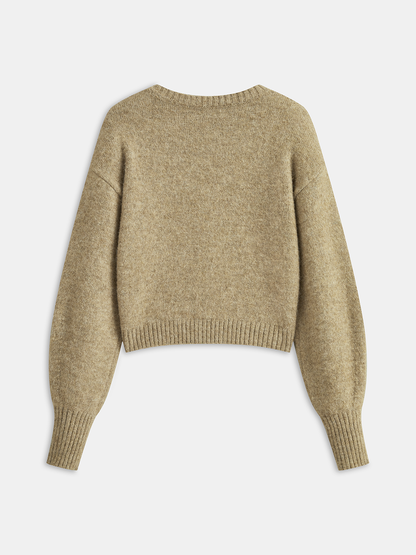 Ruœgy Gilet Laine Boutonné Femme