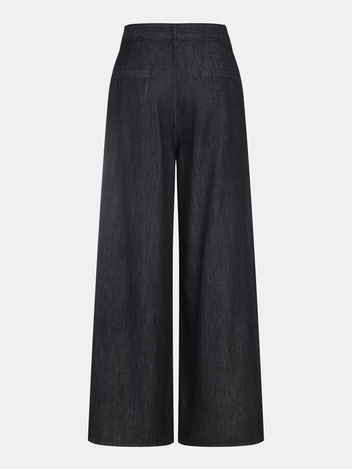 Ruœgy Jean Wide Leg Denim Taille Haute Femme