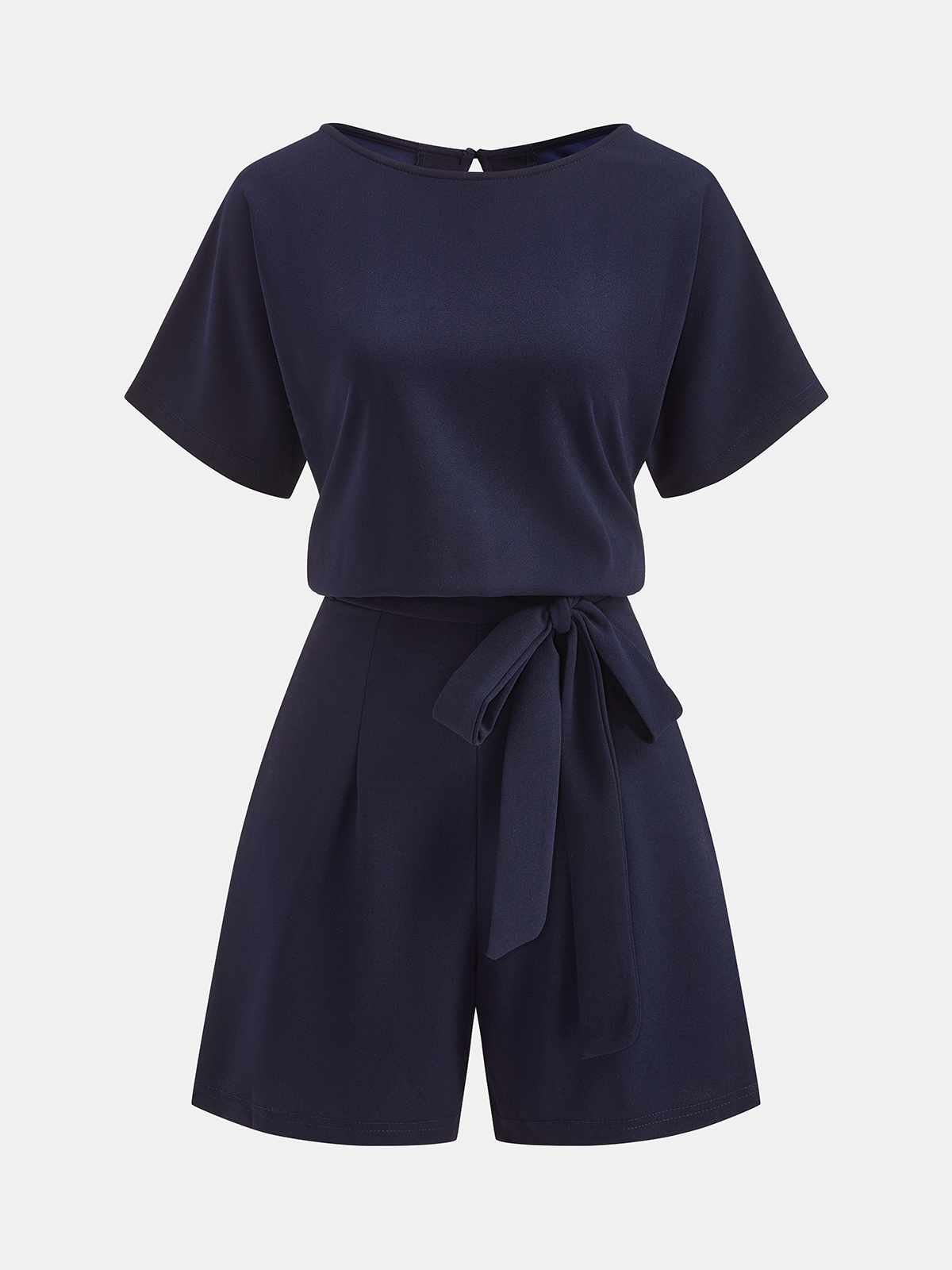 Ruœgy Combishort Ceinturée Manches Courtes Femme