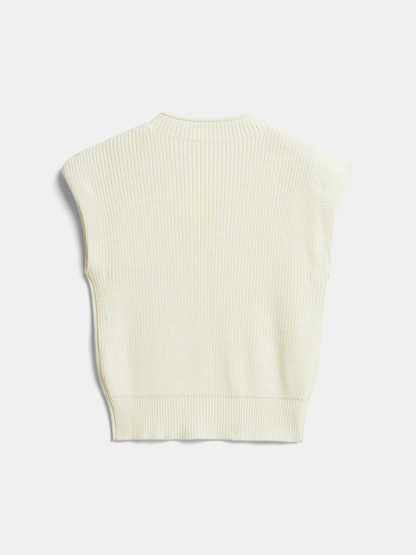 Ruœgy Pull Sans Manches Femme Maille