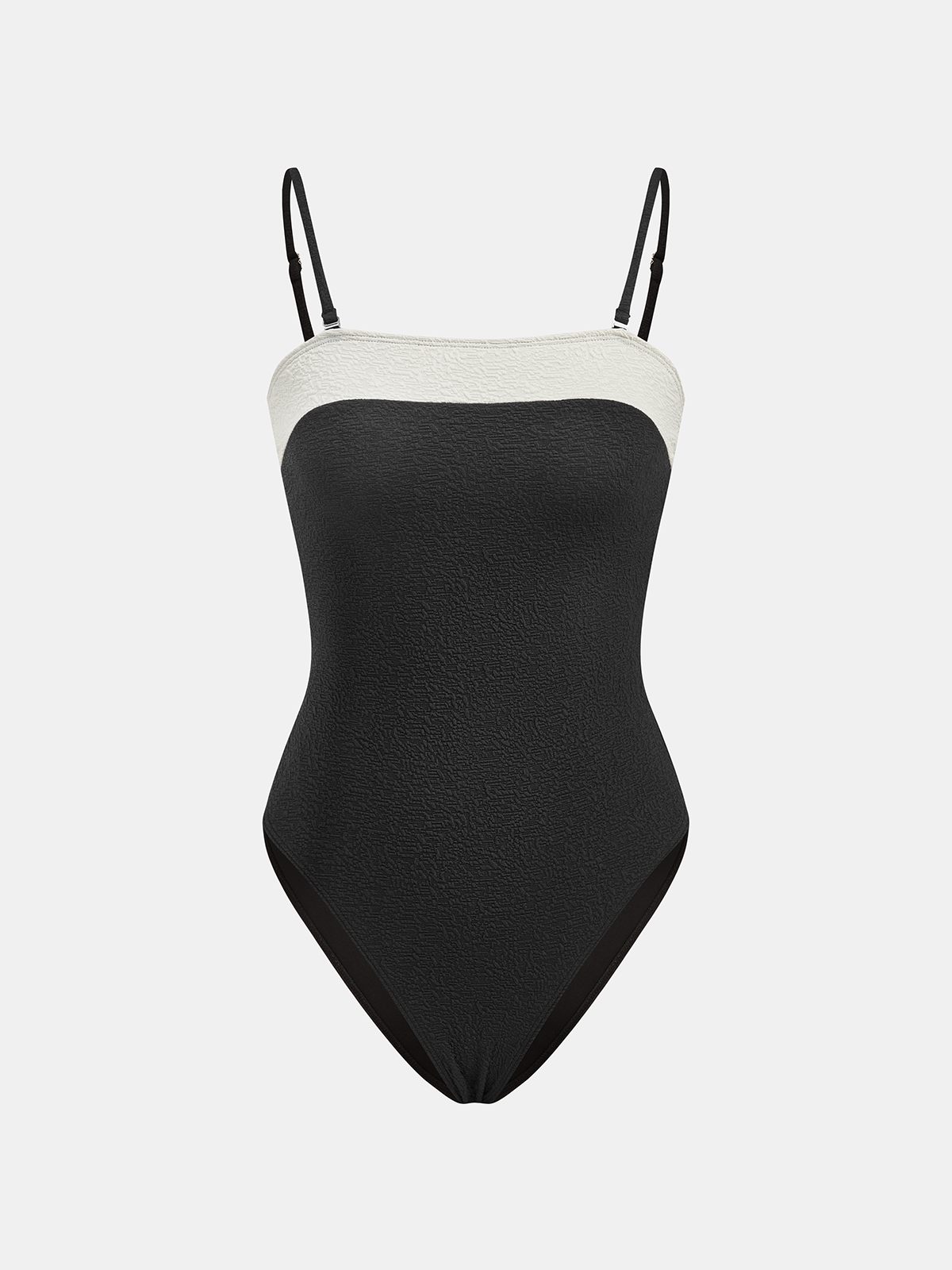 Ruœgy Maillot de Bain Une Pièce Noir Femme