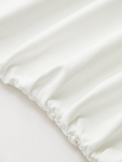 Ruœgy Top Épaules Dénudées Asymétrique Femme