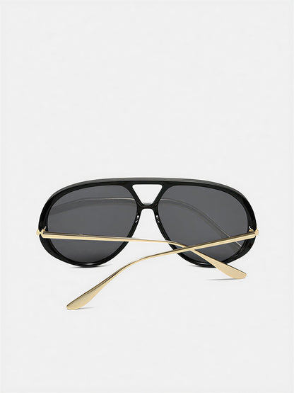 Ruœgy Lunettes de Soleil Aviateur Métal Femme