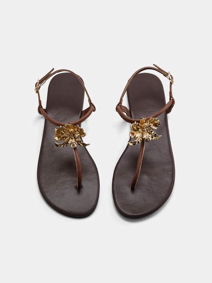 Ruœgy Sandales Entre-Doigt Femme Fleur