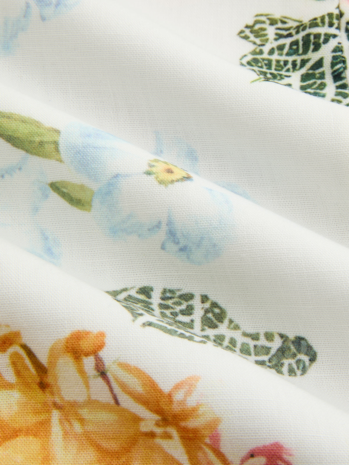 Ruœgy Robe Fleurie Ceinturée Courte été Femme