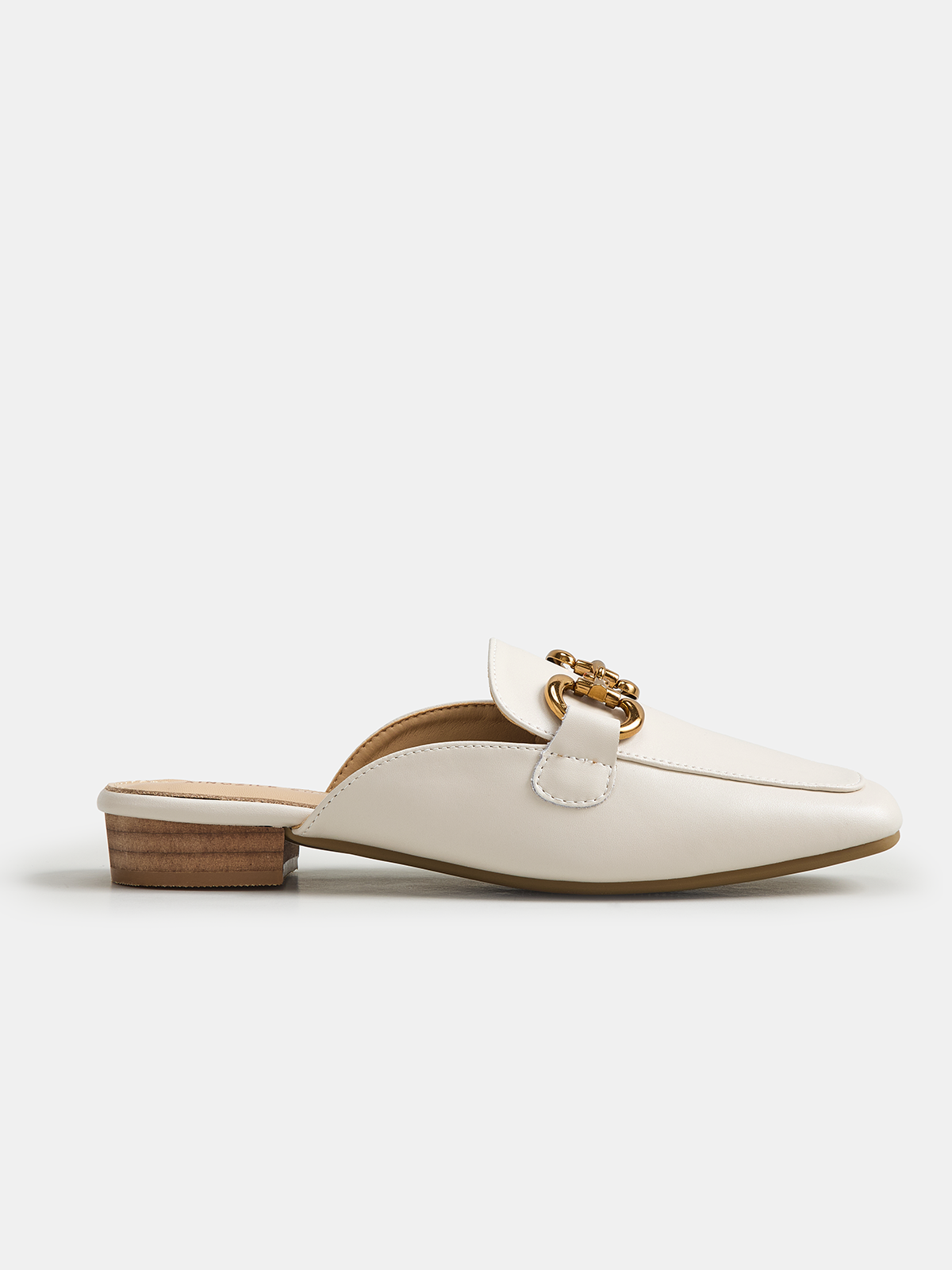 Ruœgy Mules Mocassins en Cuir Femme