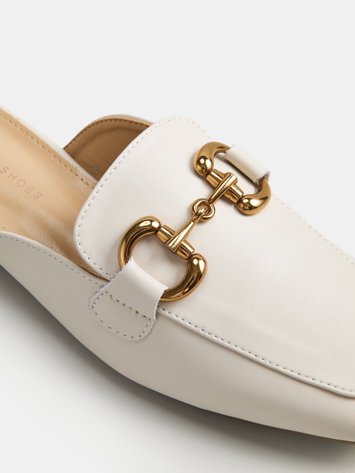 Ruœgy Mules Mocassins en Cuir Femme