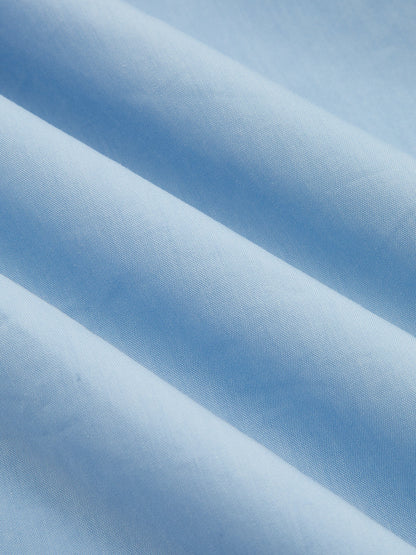 Ruœgy Robe Longue Bleue Sans Manches Femme