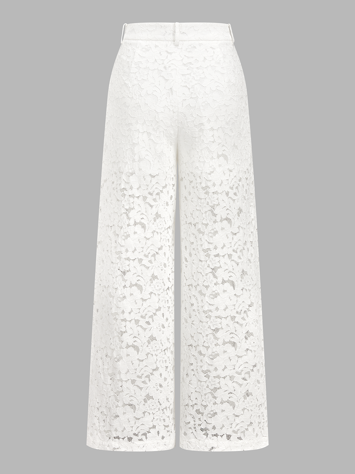 Ruœgy Ensemble Top Pantalon Dentelle Sans Manches Femme